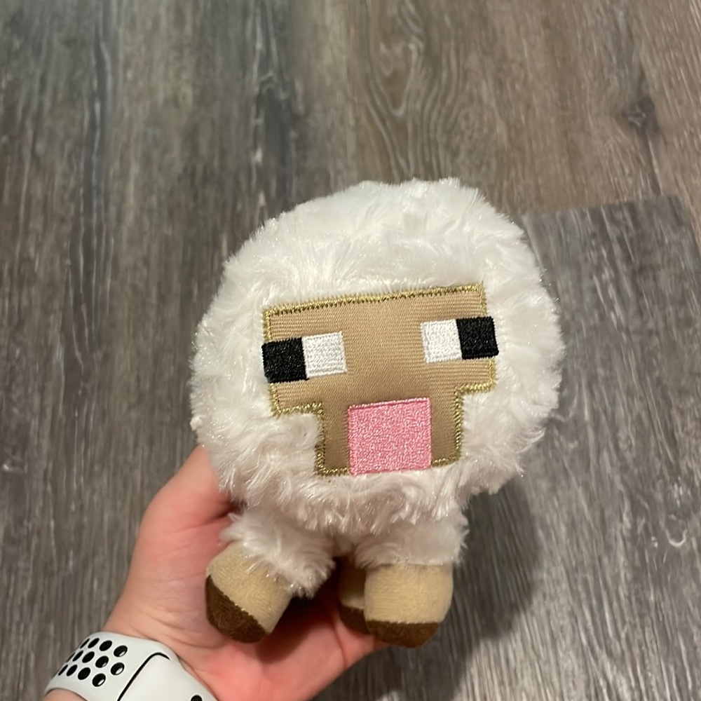 RARE Minecraft Baby Sheep Plushie